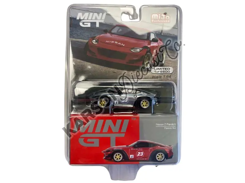 Chase Nissan Z Pandem Passion Red (Mini Gt) Diecast 1:64 Scale Model - Tsm Mgt00722 1