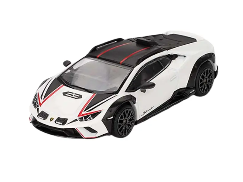 Lamborghini Huracán Sterrato – Bianco Asopo (Mini Gt) Diecast 1:64 Scale Model - Tsm Mgt00763 1