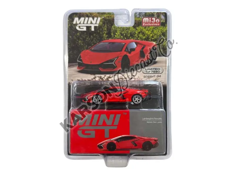 Chase Lamborghini Revuelto Arancio Dac Lucido (Mini Gt) Diecast 1:64 Scale Model - Tsm Mgt00774 1
