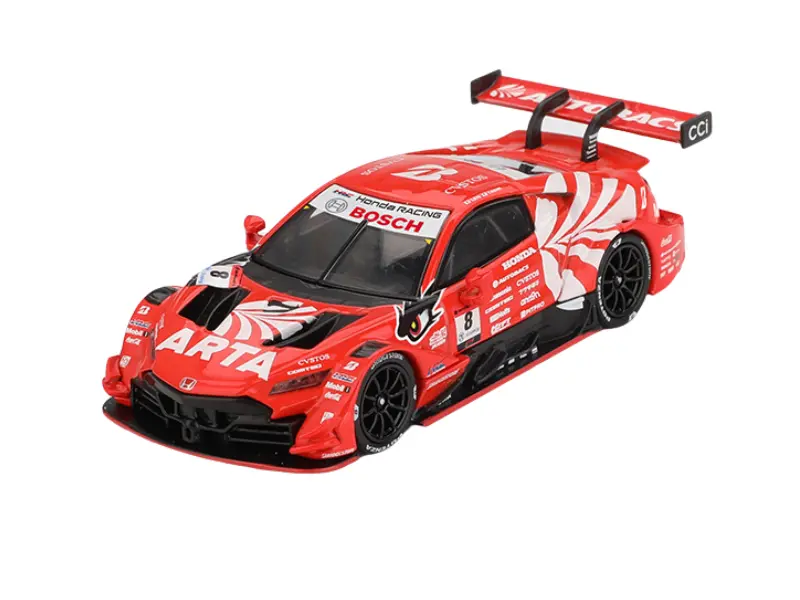 Japan Exclusive Honda Nsx-Gt Type S Gt500 #8 - Arta Mugen Nsx-Gt 2023 Super Gt Series (Mini Gt) Diecast 1:64 Scale Model - Tsm Mgt00786 1