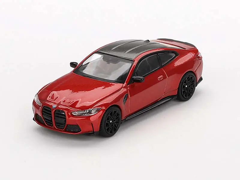 Bmw M4 Competition (G82) Sakhir Orange Lhd (Mini Gt) Diecast 1:64 Scale Model - Tsm Mgt00811 1