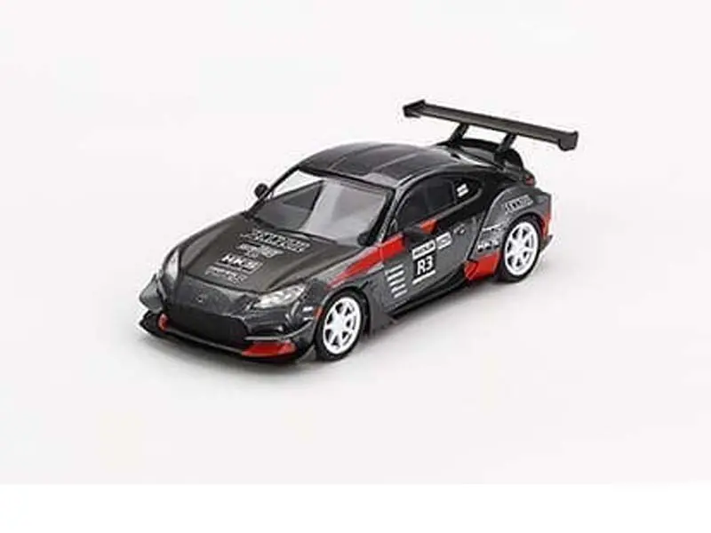 Toyota Gr86  Larry Chen’S Hks Turbocharged Gr86 – Grey (Mini Gt) Diecast 1:64 Scale Model - Tsm Mgt00820 1
