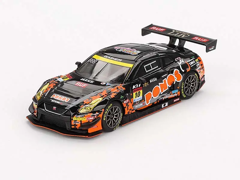 Nissan Gt-R Nismo Gt3 #10 Ponos Gainer Gt-R Gainer 2023 Super Gt Series (Mini Gt-Japan Exclusive) Diecast 1:64 Scale Model - Tsm Mgt00860 1