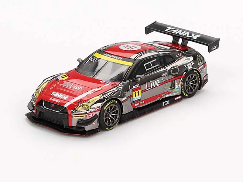 Nissan Gt-R Nismo Gt3 #11 Gainer Tanax Gt-R Gainer 2023 Super Gt Series (Mini Gt-Japan) Diecast 1:64 Scale Model - Tsm Mgt00861 1