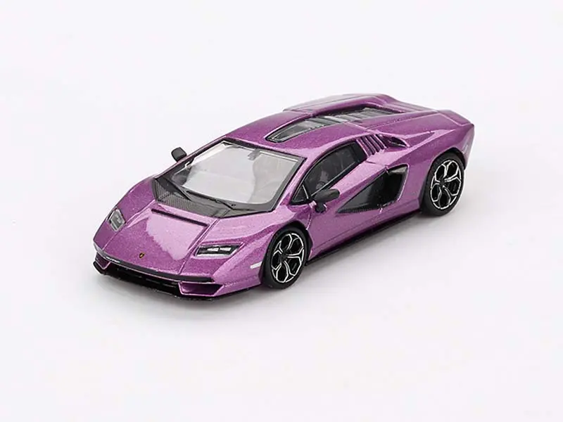 Lamborghini Countach Lpi 800-4 – Viola 30Th (Mini Gt) Diecast 1:64 Scale Model - Tsm Mgt00865 1