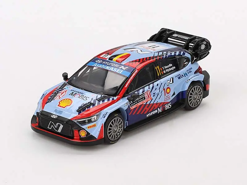 Hyundai I20 N Rally1 Hybrid #11 2024 Rallye Monte-Carlo Winner (Mini Gt) Diecast 1:64 Scale Model - Tsm Mgt00871 1