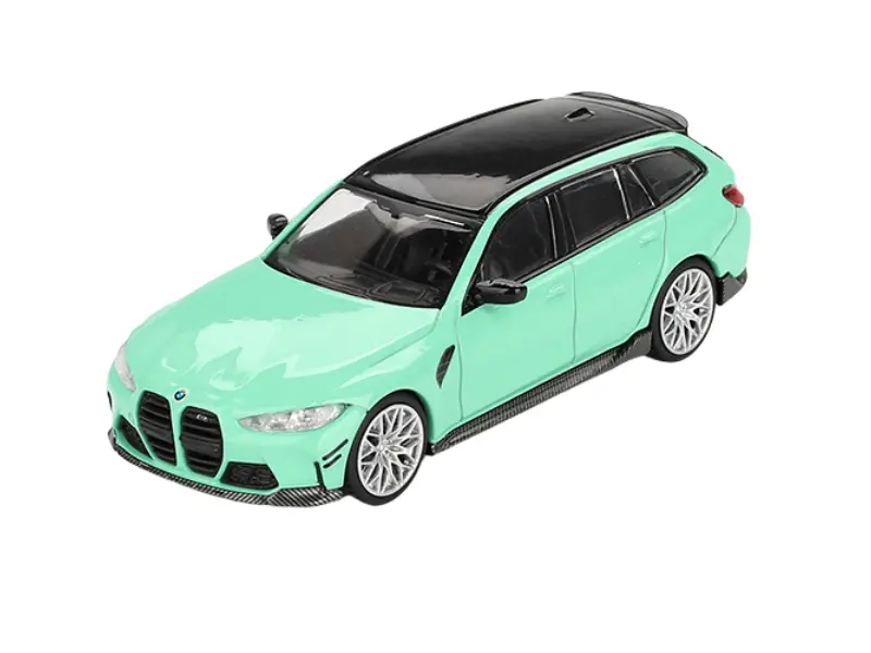 Bmw M3 M Performance Touring – Mint Green (Mini Gt) Diecast 1:64 Scale Model - Tsm Mgt00897 1