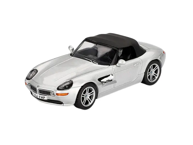 Bmw Z8 The World Is Not Enough – English Version Packaging (Mini Gt) Diecast 1:64 Scale Model - Tsm Mgt00906-007E 1