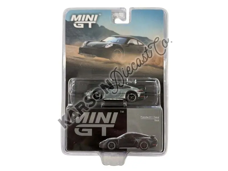 Chase Porsche 911 Dakar – Black (Mini Gt) Diecast 1:64 Scale Model - Tsm Mgt00958 1