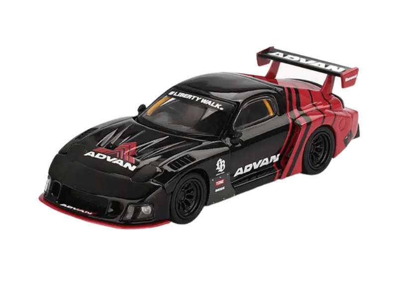Mazda Rx-7 Lb-Super Silhouette Advan (Mini Gt) Diecast 1:64 Scale Model - Tsm Mgt00983 1