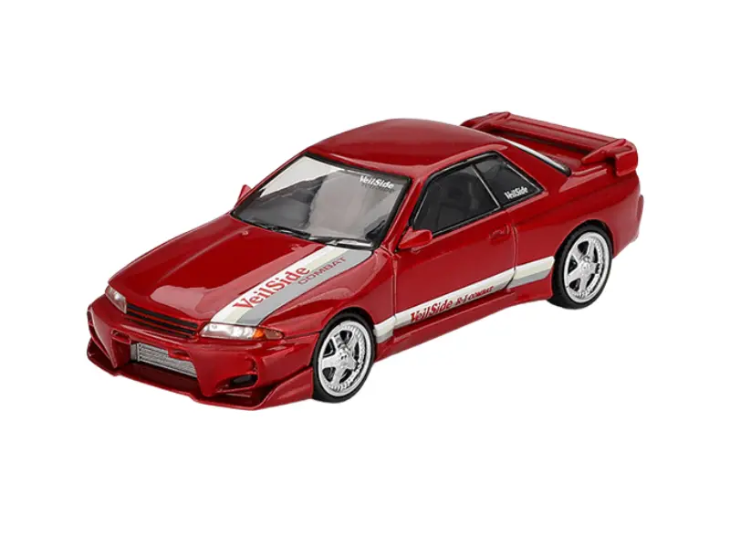 Nissan Skyline Gt-R (R32) Veilside Combat C-I – Gem Red (Mini Gt) Diecast 1:64 Scale Model - Tsm Mgt00987 1