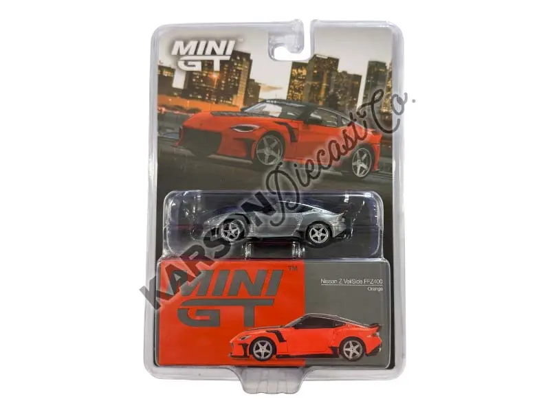 Chase Nissan Z Veilside Ffz400 – Orange (Mini Gt) Diecast 1:64 Scale Model - Tsm Mgt00989 1