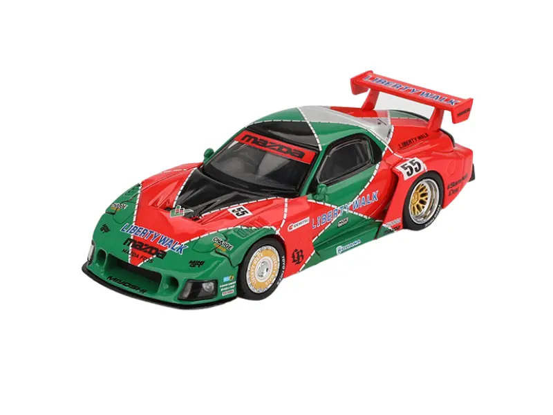 Mazda Rx-7 Lb-Super Silhouette 787B (Mini Gt) Diecast 1:64 Scale Model - Tsm Mgt00990 1