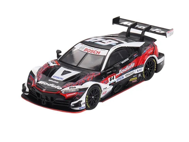 12 Pack Japan Exclusive Honda Nsx-Gt (Type S) Gt500 #64 Modulo Nsx-Gt Nakajima Racing 2023 Super Gt Series (Mini Gt) Diecast 1:64 Scale Model - Tsm Mgt00992 1