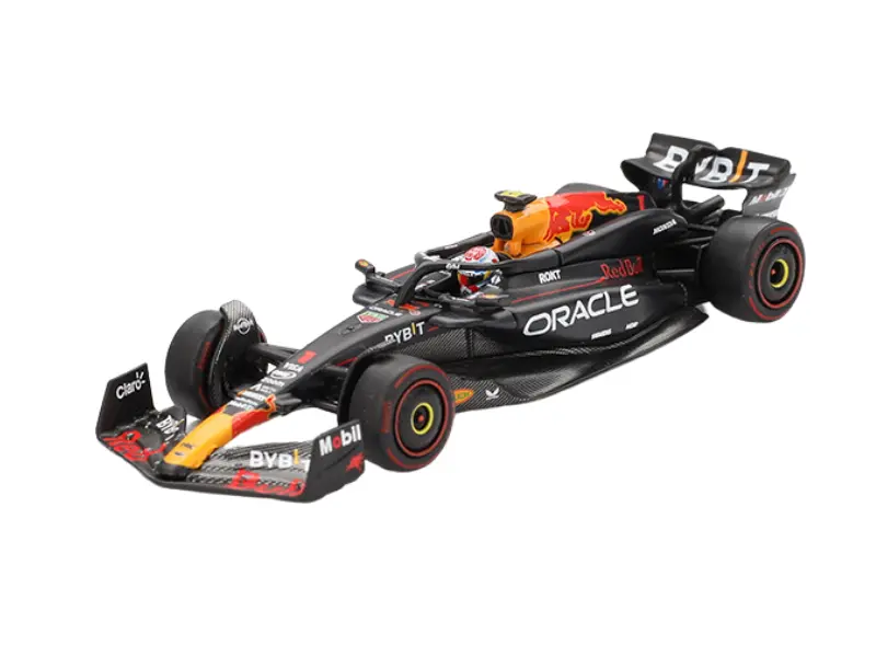 Pre-Order Oracle Red Bull Racing Rb20 #1 Max Verstappen 2024 F1 2024 Bahrain Gp Winner (Mini Gt) Diecast 1:64 Scale Model - Tsm Mgt01018 1