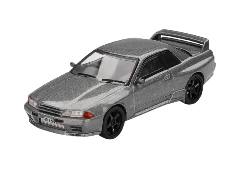 Nissan Skyline Gt-R (Nismo Bnr32 Crs Version) – Dark Metal Gray (Mini Gt) Diecast 1:64 Scale Model - Tsm Mgt01024 1