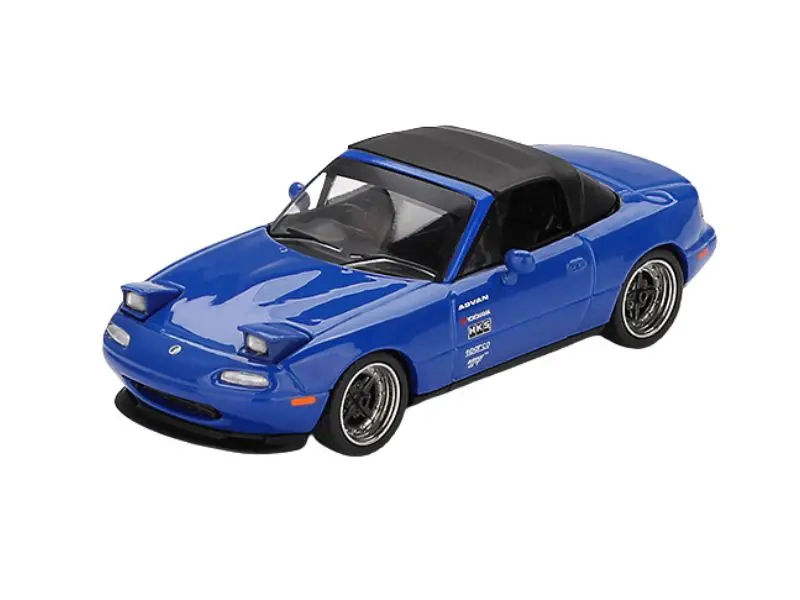 Mazda Miata Mx-5 (Na) Tuned Version – Dark Blue Diecast 1:64 Scale Model - Tsm Mgt01069 1