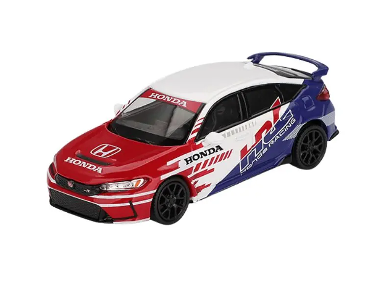 2024 Honda Civic Type R Pace Car Hrc (Mini Gt) Diecast 1:64 Scale Model - Tsm Mgt01079 1