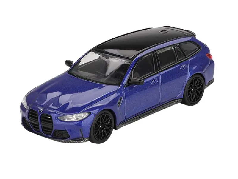 Pre-Order Bmw M3 Competition Touring – Portimao Blue Metallic (Mini Gt) Diecast 1:64 Scale Models - Tsm Mgt01090 1