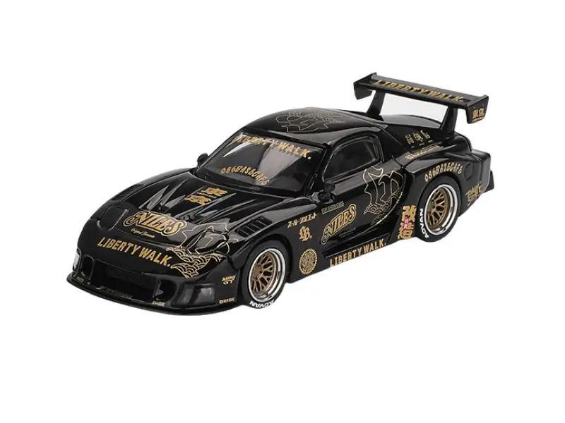 Mazda Rx-7 Lb-Super Silhouette Fd-Niles – Black (Mini Gt) Diecast 1:64 Scale Model - Tsm Mgt01101 1