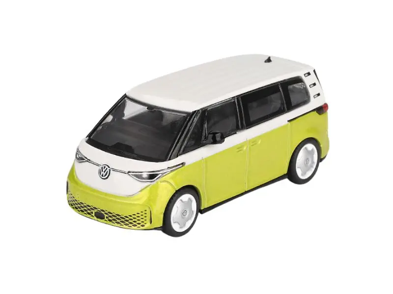 Volkswagen Id. Buzz – Candy White / Pomelo Yellow (Mini Gt) Diecast 1:64 Scale Model - Tsm Mgt01110 1