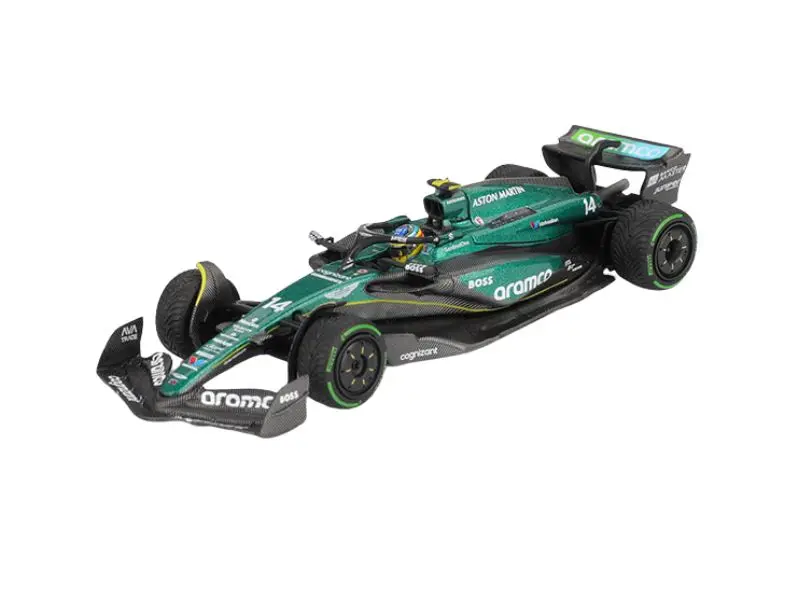 Pre-Order Aston Martin Amr24 #14 Fernando Alonso 2024 F1 2024 Canadian Gp (Mini Gt) Diecast 1:64 Scale Model - Tsm Mgt01113 1