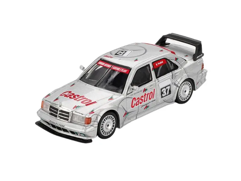 Pre-Order 1995 Mercedes-Benz 190E 2.5-16 Evolution Ii #37 Se Asia Touring Car Championship (Mini Gt) Diecast 1:64 Scale Model - Tsm Mgt01125 1