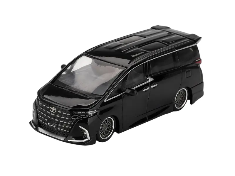Pre-Order Toyota Alphard 40 Kuhl – Black (Mini Gt) Diecast 1:64 Scale Model - Tsm Mgt01179 1