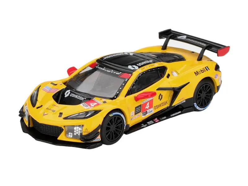 Pre-Order Chevrolet Corvette Z06 Gt3.R #4 Corvette Racing By Pratt Miller Motorsports 2025 Imsa Daytona 24 Hrs (Mini Gt) Diecast 1:64 Scale Model - Tsm Mgt01197 1