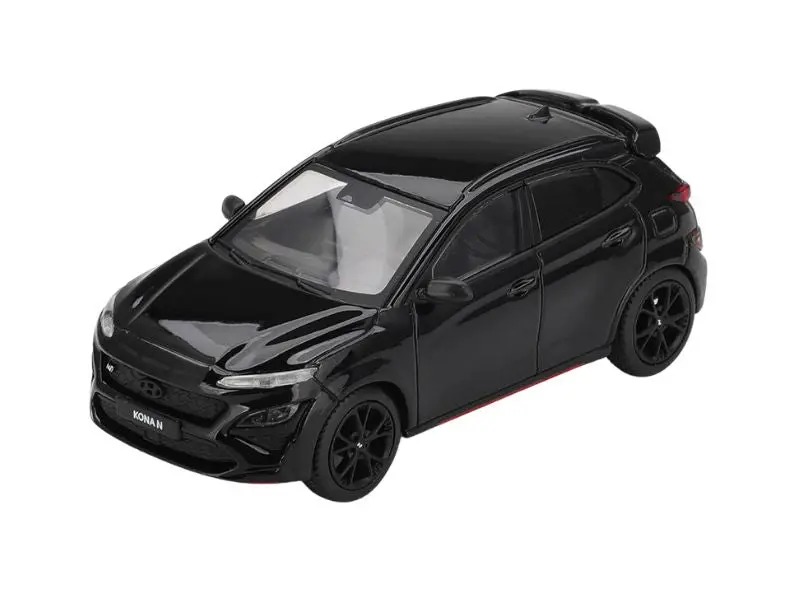 Pre-Order Hyundai Kona N – Phantom Black – Korea Exclusive (Mini Gt) Diecast 1:64 Scale Model - Tsm Mgt01206 1
