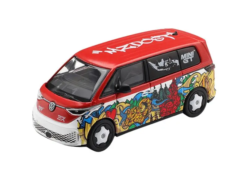 Pre-Order Volkswagen Id. Buzz Mizu Design (Mini Gt) Diecast 1:64 Scale Model - Tsm Mgt01209 1