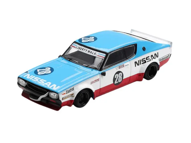 Pre-Order Nissan Skyline Kenmeri Liberty Walk Nissan Racing ’75 Concept (Mini Gt) Diecast 1:64 Scale Model - Tsm Mgt01212 1