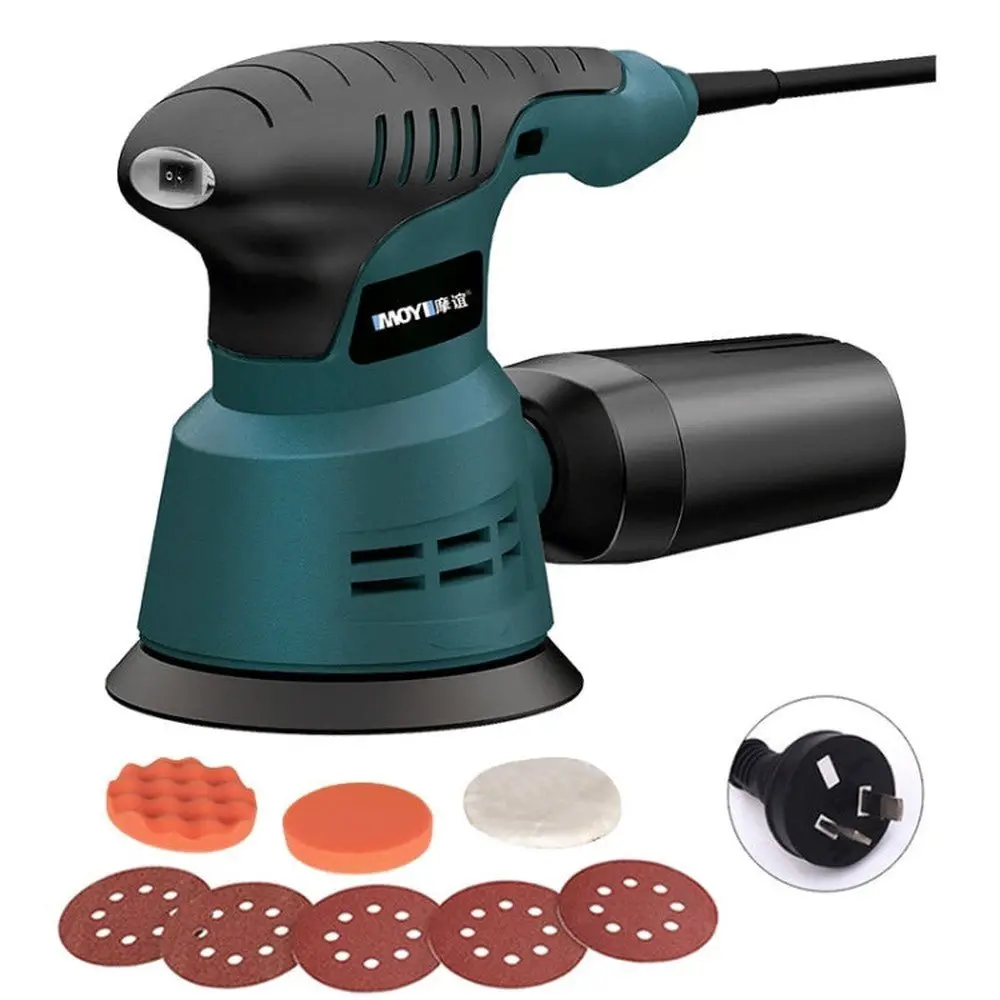 Moyi Small Polishing Sandpaper Machine Woodworking Electric Disc Sander, 8Pcs /Set Au Plug, 8Pcs /Set Us Plug, 8Pcs /Set Uk Plug, 8Pcs /Set Eu Plug, 5Pcs /Set Au Plug, 5Pcs /Set Eu Plug, 5Pcs /Set Uk Plug, 5Pcs /Set Us Plug 1
