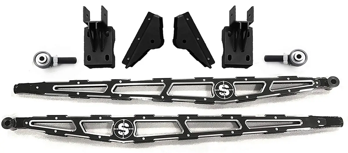 0 To 12"Long Bed Ladder Traction Bars 2023 To 2026 F250 F350 1