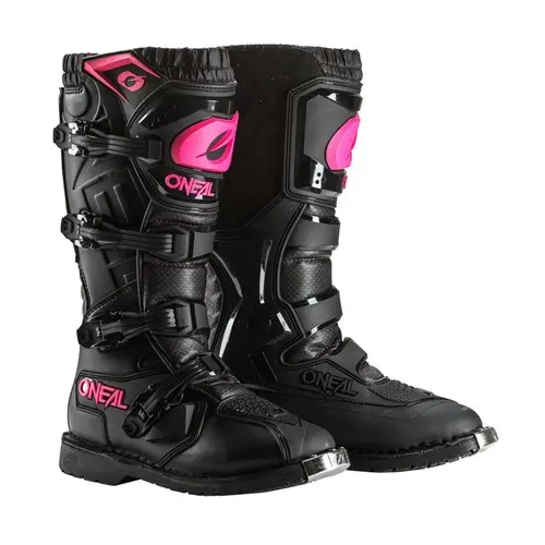 Oneal Rider Pro Kids Boots - Black/Pink 1
