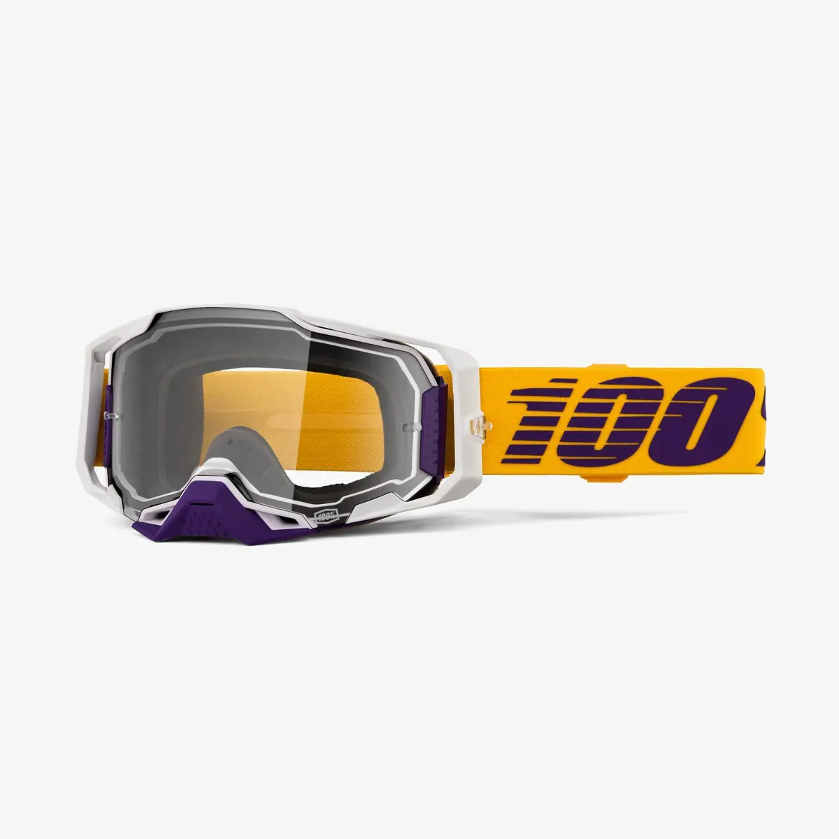 100% Armega Difenbak Goggles - Clear Lens 1