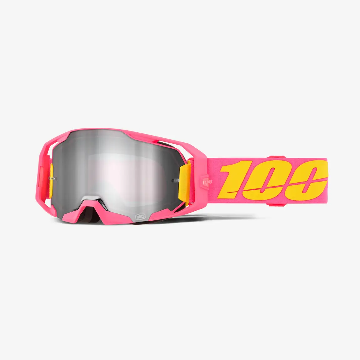 100% Armatic Snakpak Goggles - Silver Flash Mirror Lens 1