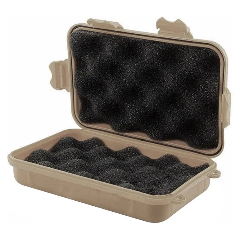 Outdoor Shockproof Waterproof Tool Box Airtight Case Edc Travel Sealed Container, 165 X 105 X 50Mm 1