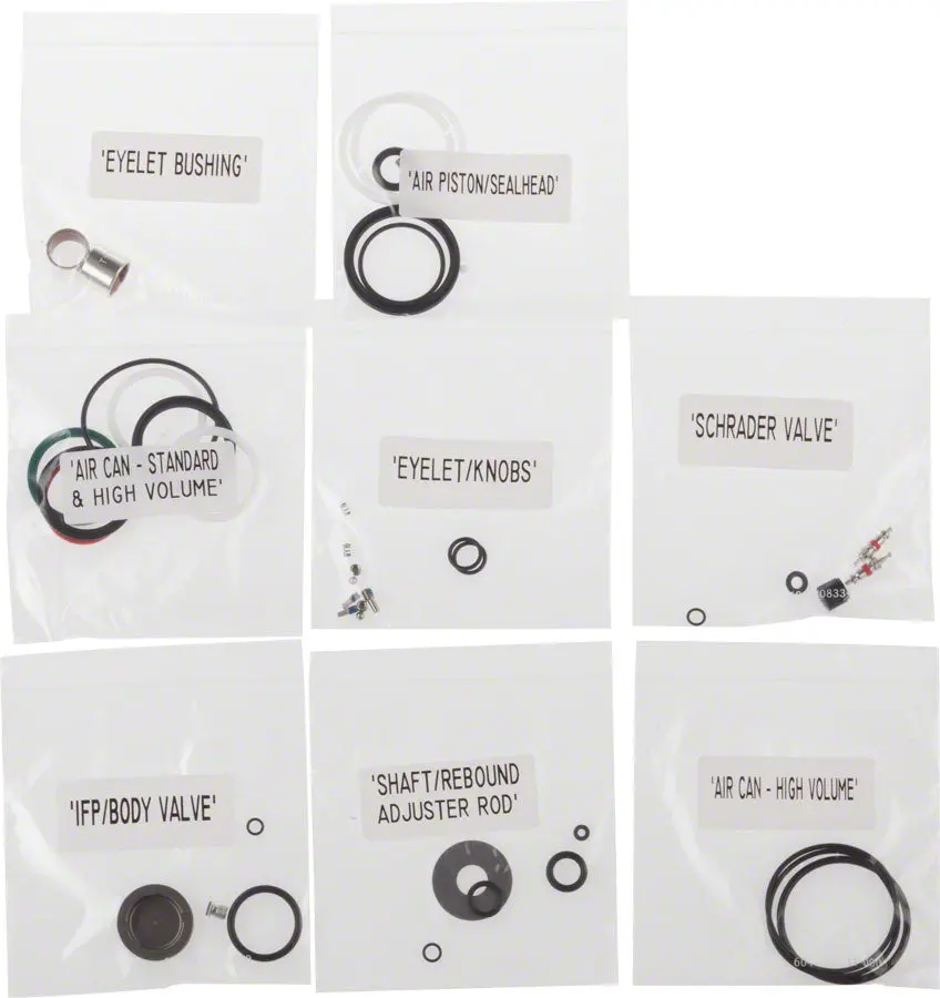 Rear Shock Full Service Kit 1