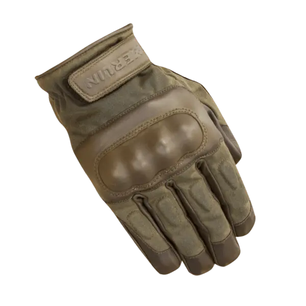 Merlin Ranton Wax Cotton Gloves - Brown 1