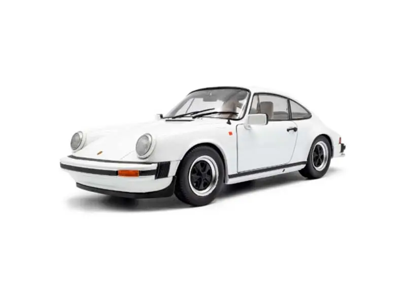 1974 Porsche 911 (930) 3.0 Sc – White Diecast 1:18 Scale Model - Solido S1802610 1