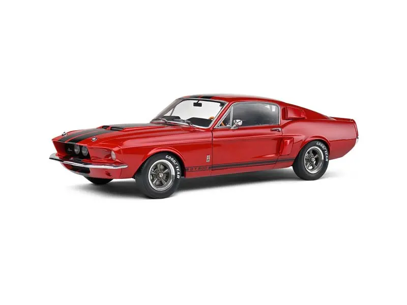 Pre-Order 1967 Ford Mustang Shelby Gt500 - Red Diecast 1:18 Scale Model - Solido S1802909 1