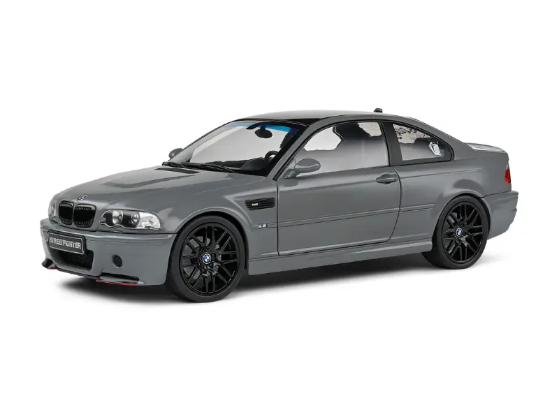 Pre-Order 2000 Bmw E46 M3 Coupe Streetfighters Nardo Grey Diecast 1:18 Scale Model - Solido S1806508 1