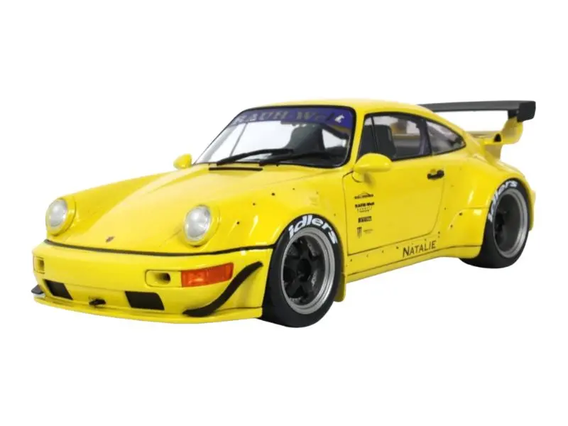 Pre-Order Rwb Porsche 911 Bodykit Natali Yellow 2023 Diecast 1:18 Scale Model - Solido S1807518 1