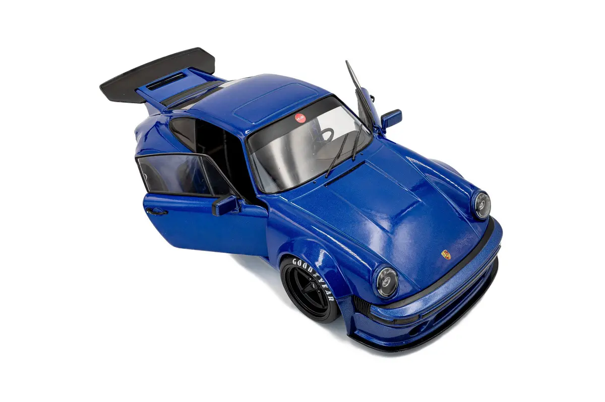 Porsche Ks-R By Khyzyl Saleem - Dark Blue Metallic Diecast 1:18 Scale Model - Solido S1810503 1