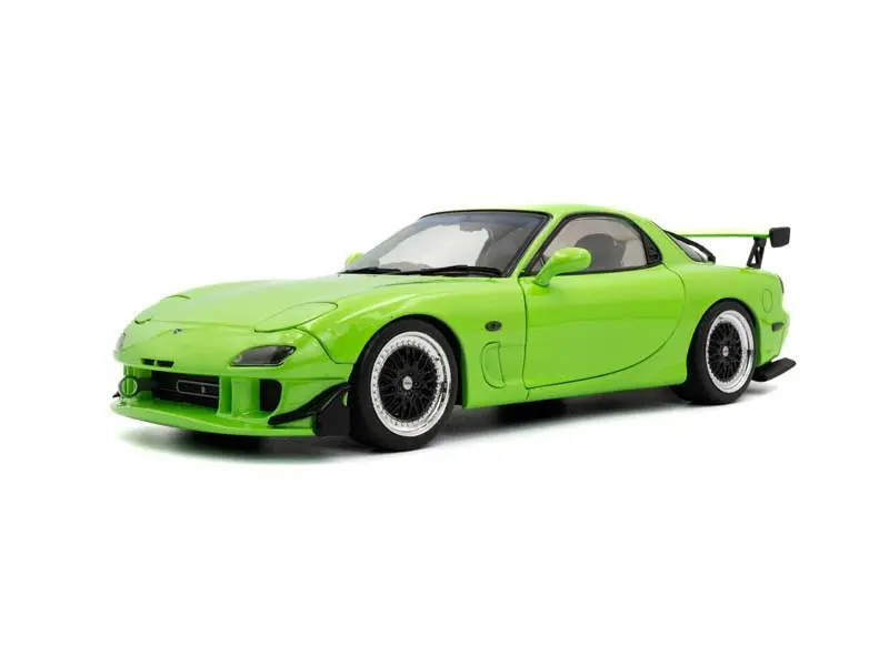 Pre-Order 1999 Mazda Rx7 Fd3rs Solido Works Neon Green Diecast 1:18 Scale Model - Solido S1810606 1