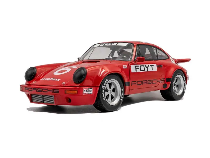 Pre-Order 1974 Porsche 911 Iroc Daytona #6 Foyt Diecast 1:18 Scale Model - Solido S1810704 1