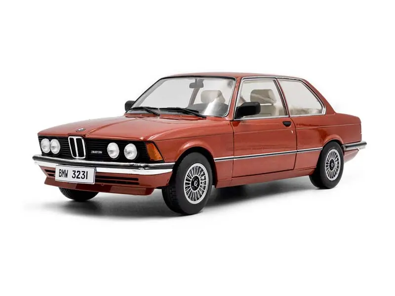 1980 Bmw E21 323I - Kastanienrot Metallic Diecast 1:18 Scale Model - Solido S1812802 1