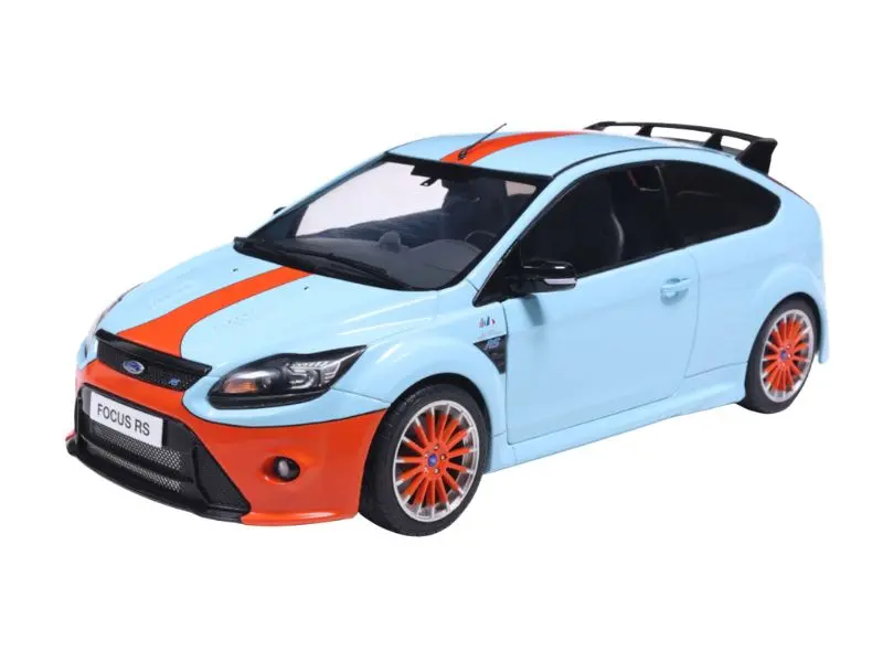Pre-Order 2010 Ford Focus Rs Mk2 Le Mans Edition Blue Diecast 1:18 Scale Model - Solido S1813104 1
