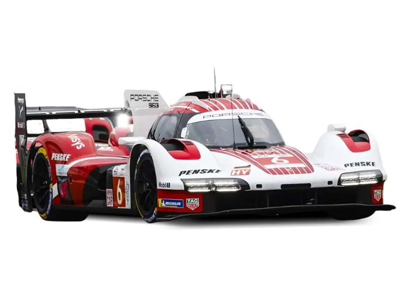 Pre-Order Porsche 963 Lmdh White Campbell / Estre / Vanthoor Le Mans 2025 Diecast 1:18 Scale Model - Solido S1815101 1